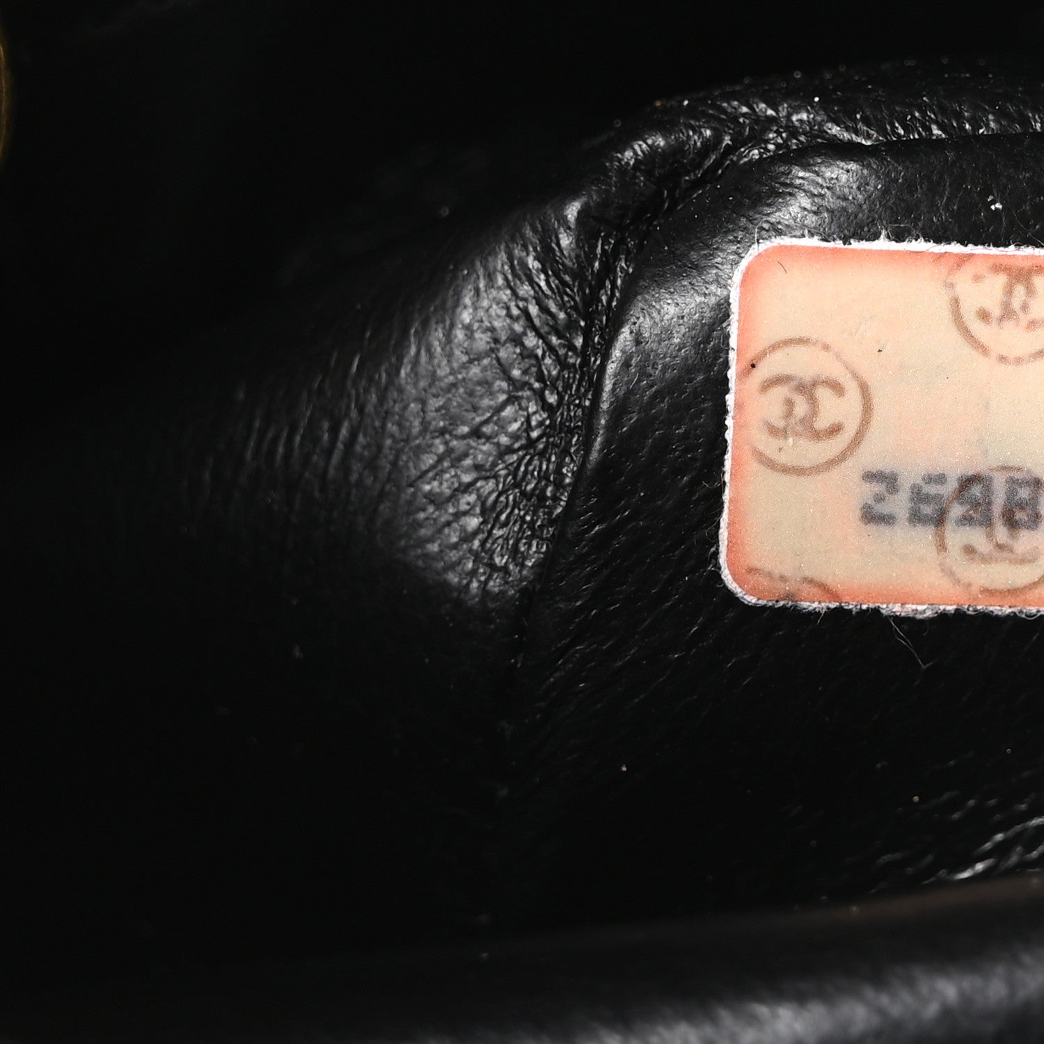 Chanel Caviar Vertical Quilted Small Single Flap Black 6 of 10