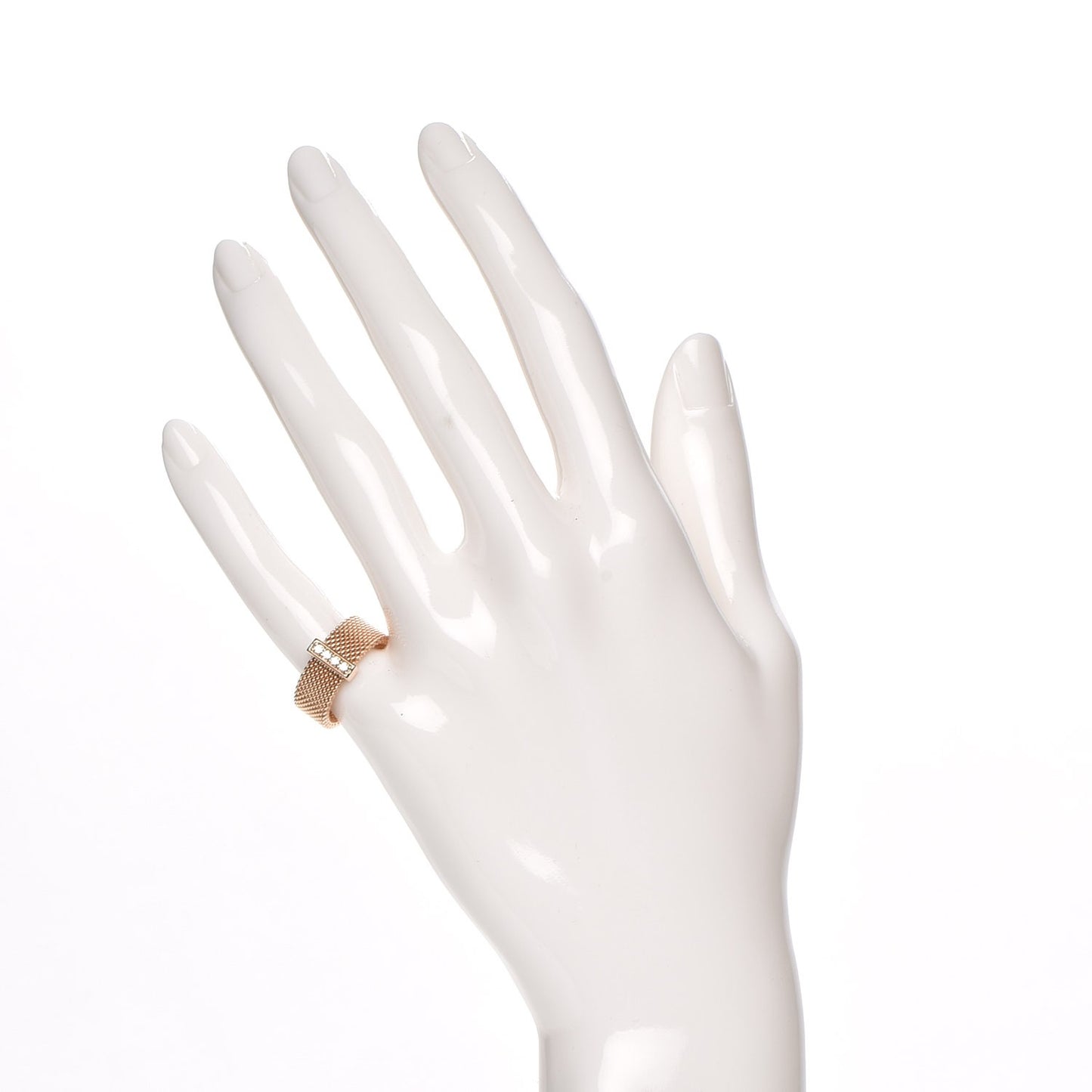 18K Rose Gold 4 Diamond Somerset Ring 5