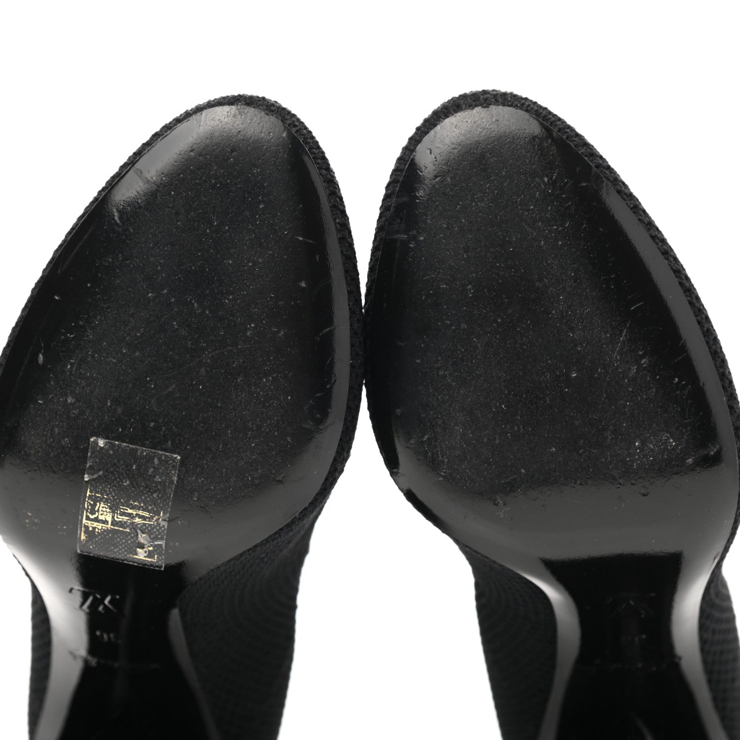 Louis Vuitton Monogram Stretch Fabric Silhouette Ankle Boots 36 Black 11 of 11