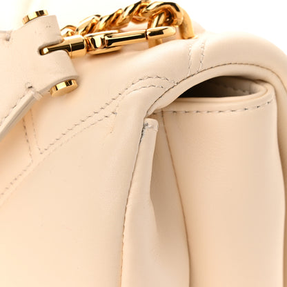 Bulgari Calfskin Matelasse Mini Serpenti Cabochon Crossbody Bag Ivory Opal 21 of 23