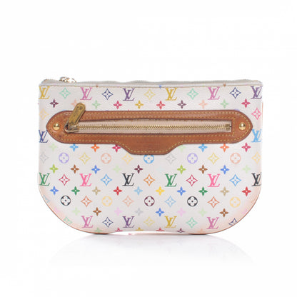 Louis Vuitton Monogram Multicolor Pochette Plate GM White 1 of 7