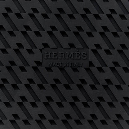 Hermes Suede Goatskin Womens Chypre Sandals 39 Bleu Mineral 6 of 9