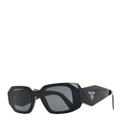 Prada Acetate Symbole Sunglasses SPR 17W Black 1 of 6