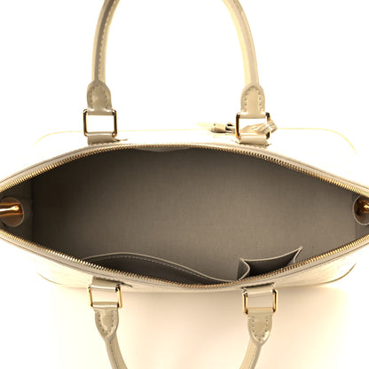 Louis Vuitton Vernis Alma GM Blanc Corail 11 of 15