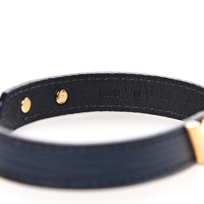 Louis Vuitton Epi Essential V Bracelet 19 Indigo 4 of 5