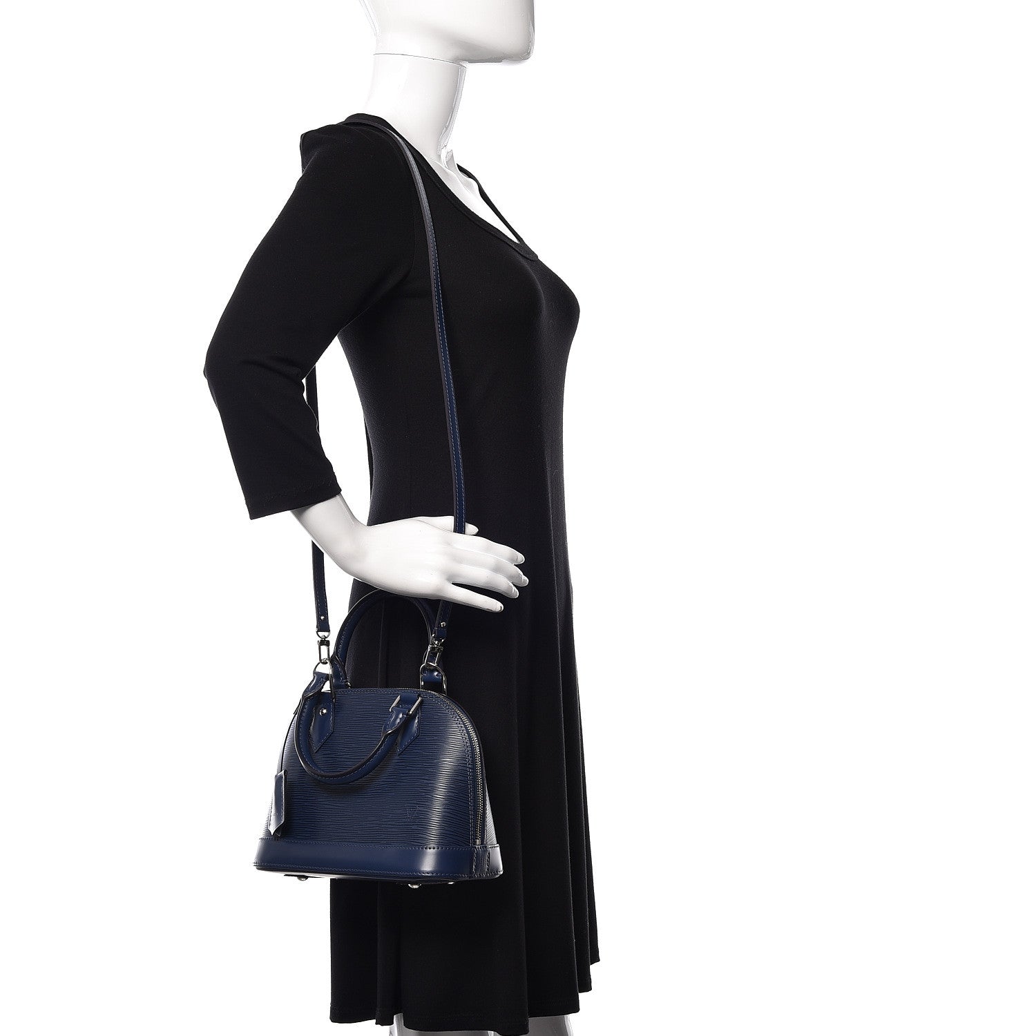 Louis Vuitton Epi Alma BB Indigo 2 of 11