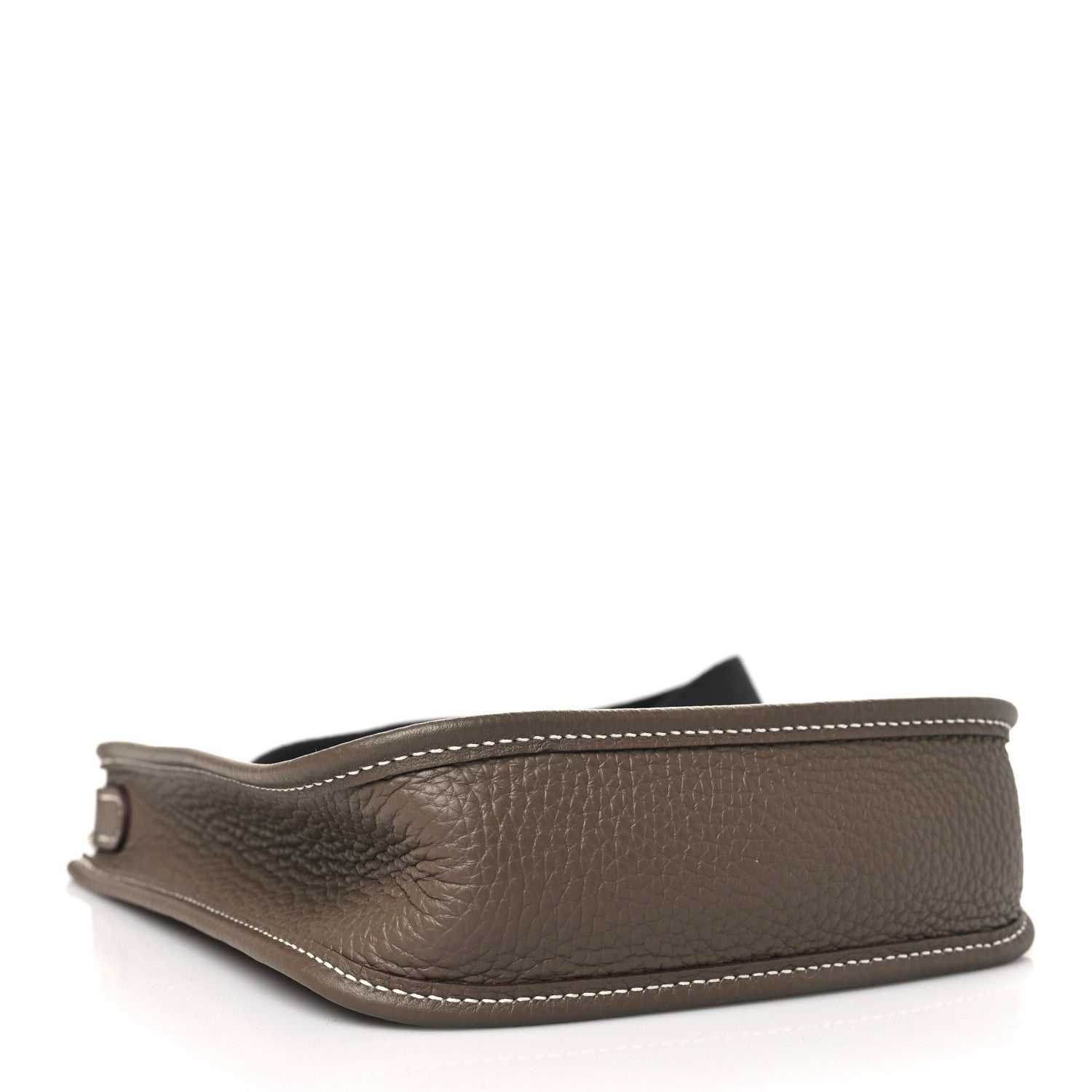 Hermes Taurillon Clemence Amazone Evelyne TPM Etoupe Bleu Indigo 4 of 11