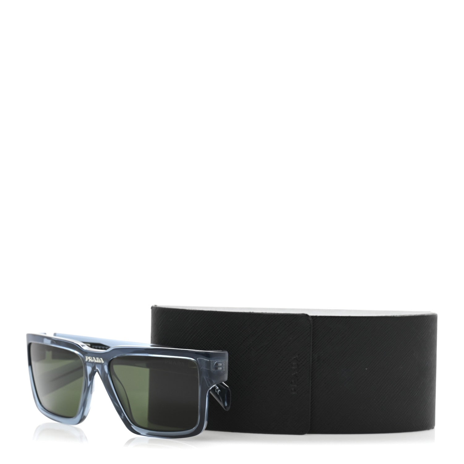 Prada Acetate Sunglasses SPR 10Y Military Green 8 of 8