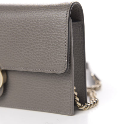 Gucci Dollar Calfskin Interlocking G Chain Wallet Loess 10 of 12