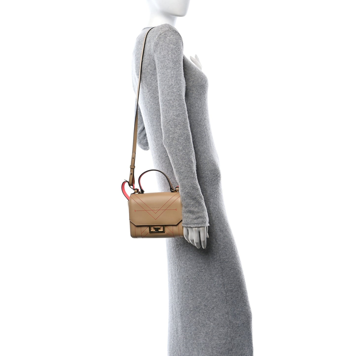 Calfskin Mini Eden Beige Camel