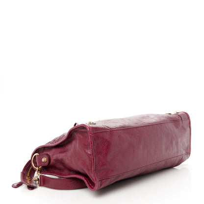 Balenciaga Agneau Giant 12 Gold Hardware City Violet Prune 5 of 11