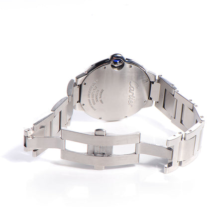 Cartier Stainless Steel 42mm Ballon Bleu De Automatic Watch 3 of 6