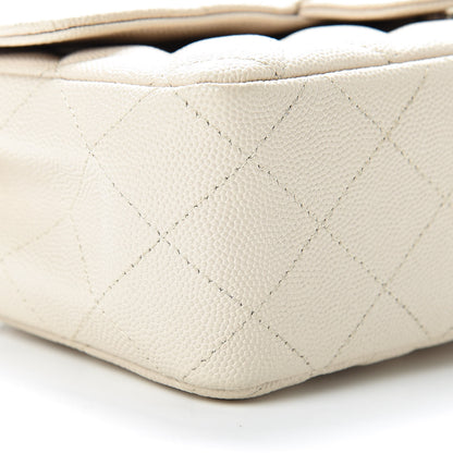 Chanel Caviar Quilted Mini Rectangular Flap Light Beige 9 of 13