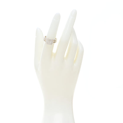 David Yurman Sterling Silver Diamond 10mm Petite Wheaton Ring 51 5.75 2 of 4