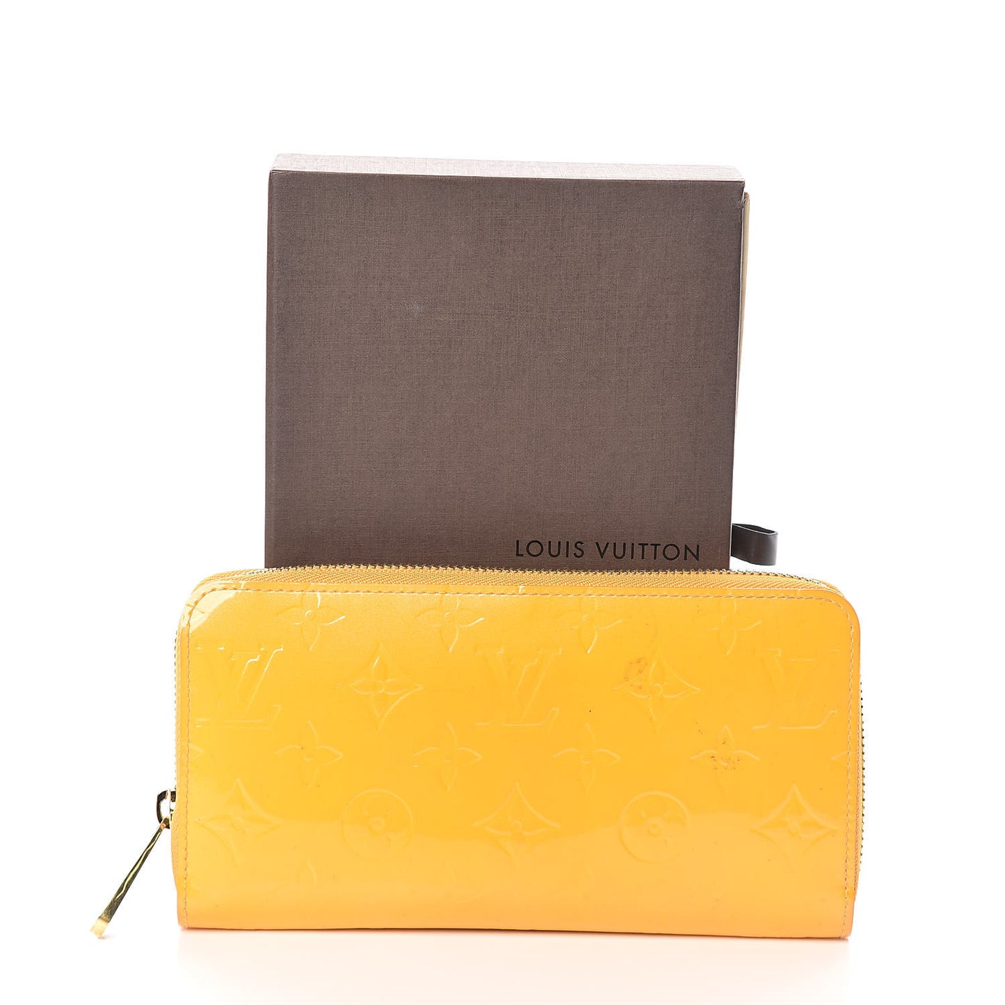 Vernis Zippy Wallet Jaune Passion