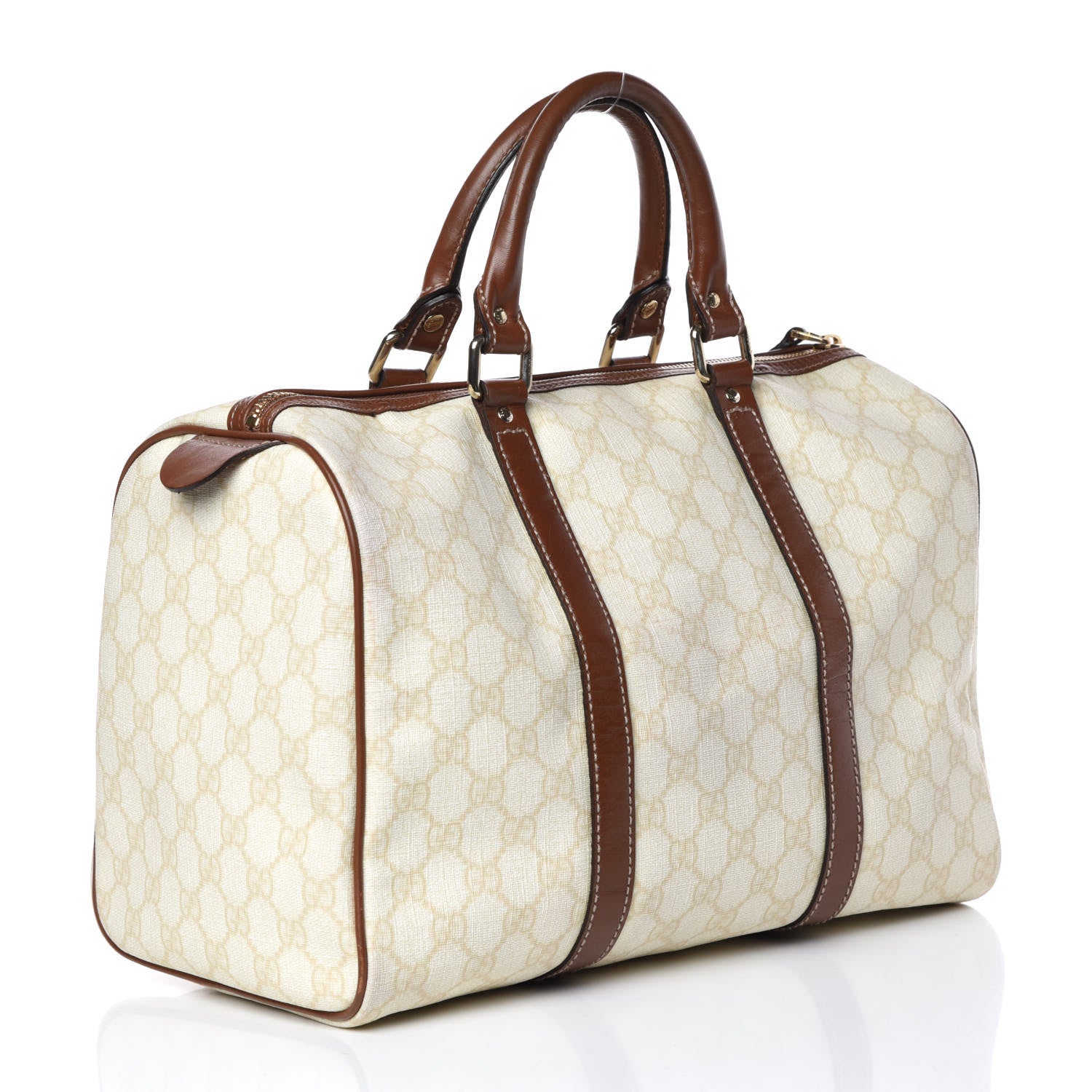 Gucci GG Plus Monogram Medium Joy Boston Tan 3 of 14