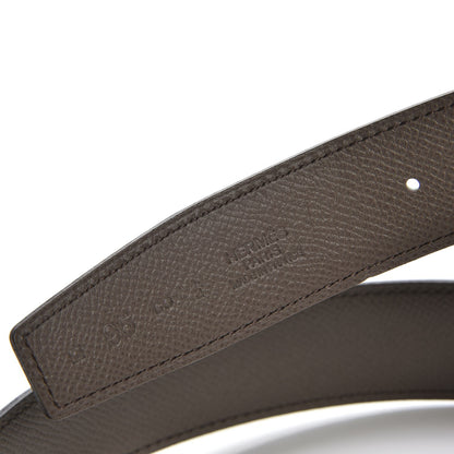 Hermes Swift Epsom 32mm Belt Strap 95 Bambou Etain 4 of 6