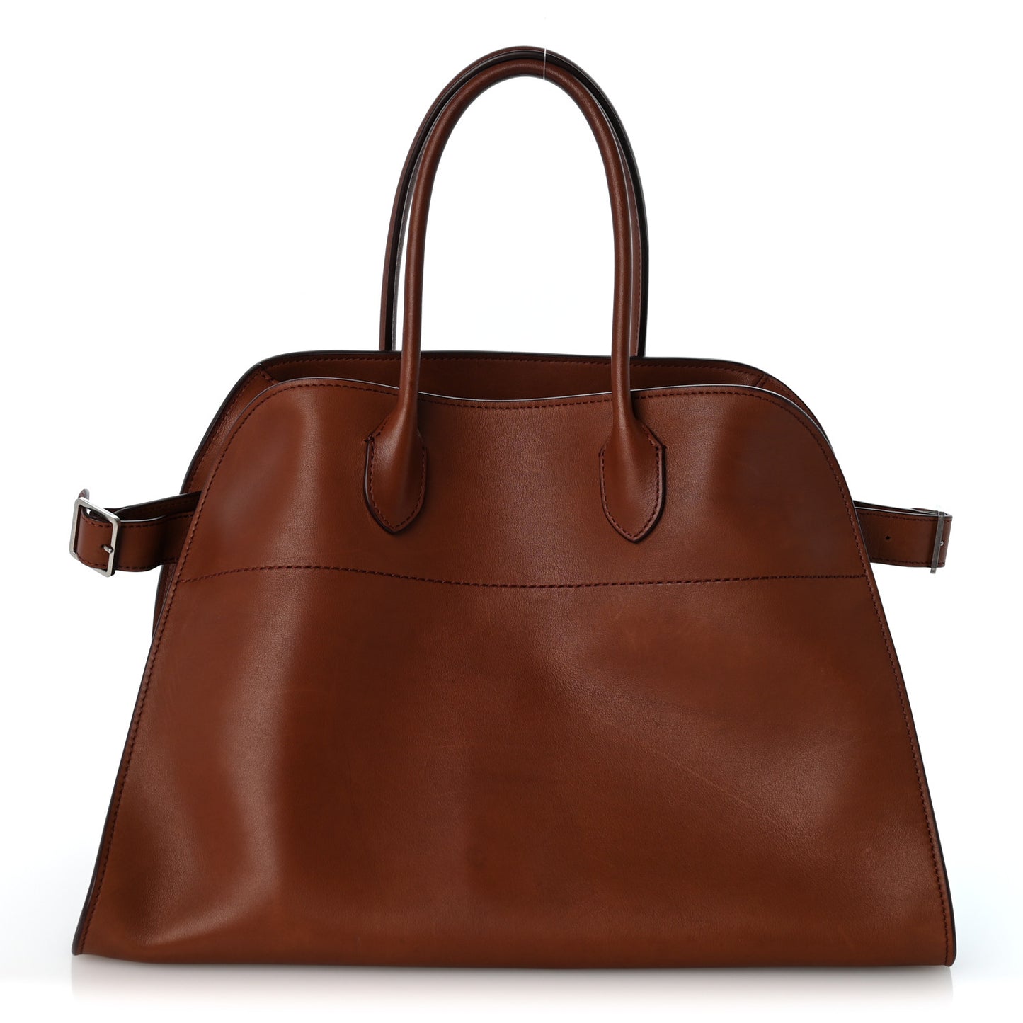 Polished Saddle Calfskin Soft Margaux 15 New Burgundy