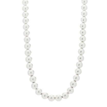 Tiffany Sterling Silver 10mm Hardwear Ball Necklace 24.5" 1 of 6