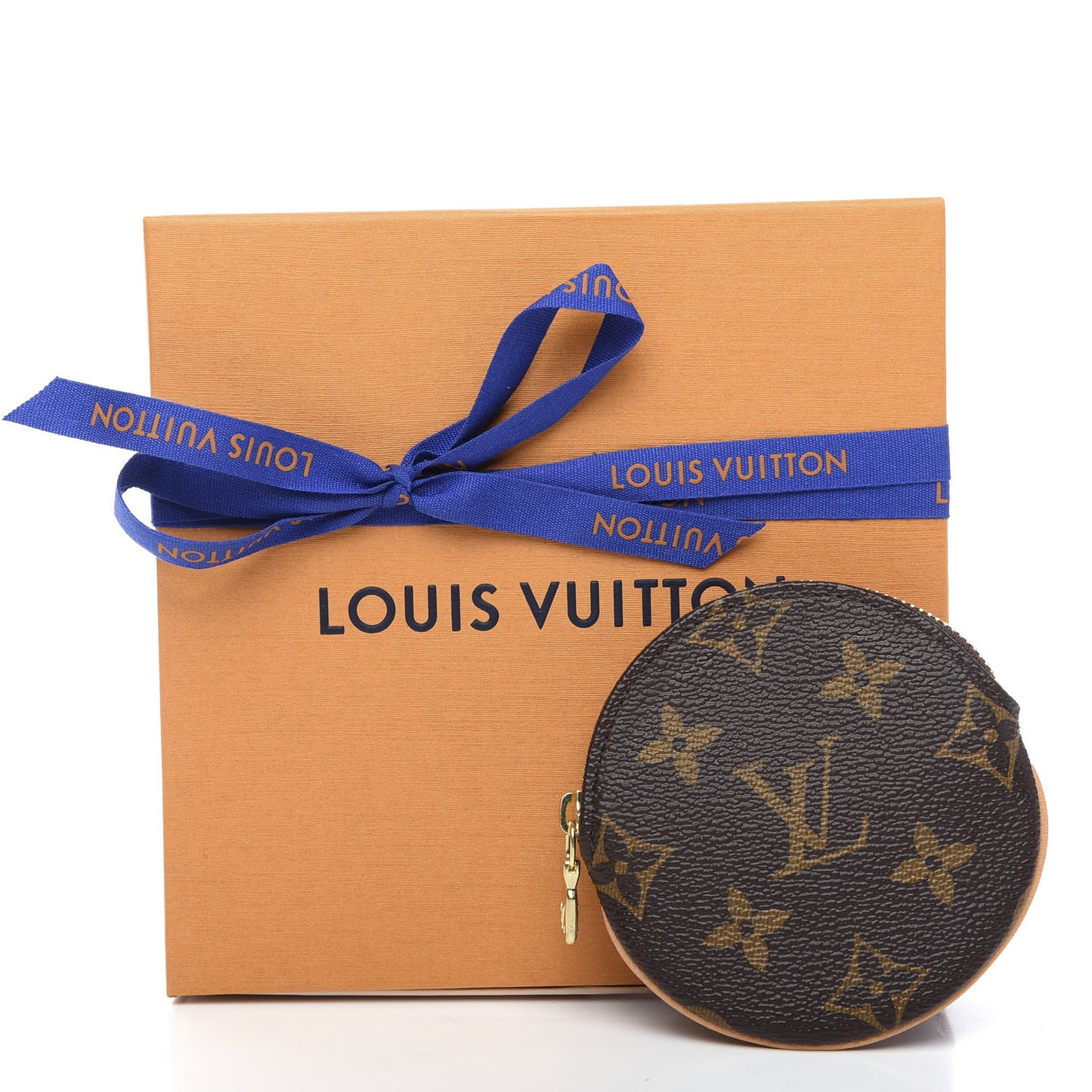 Monogram Round Coin Purse