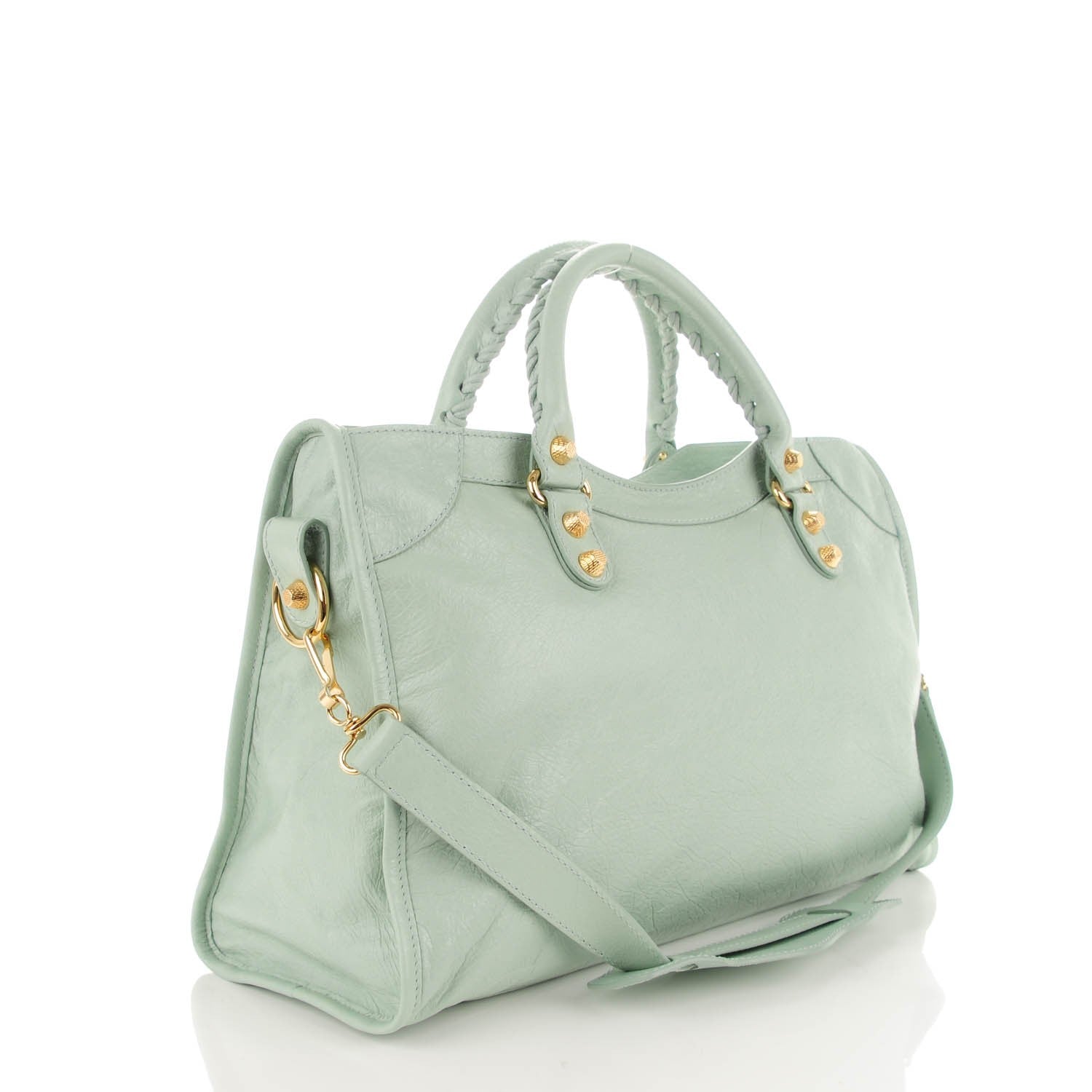 Balenciaga Agneau Giant 12 Gold Hardware City Vert Jade 3 of 7