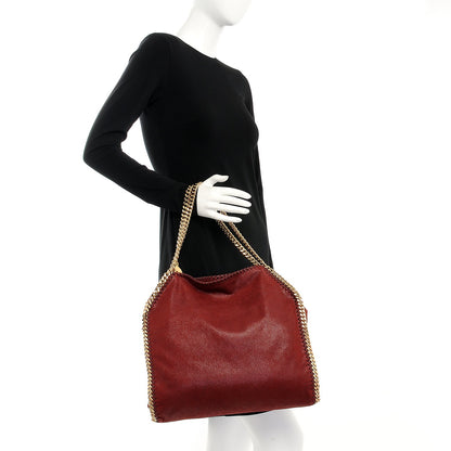 Stella McCartney Shaggy Deer Small Falabella Plum 2 of 8