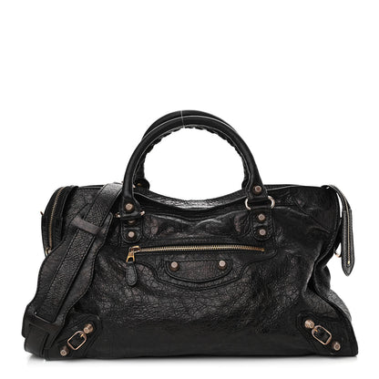 Balenciaga Agneau Giant 12 Rose Gold Hardware City Black 1 of 14