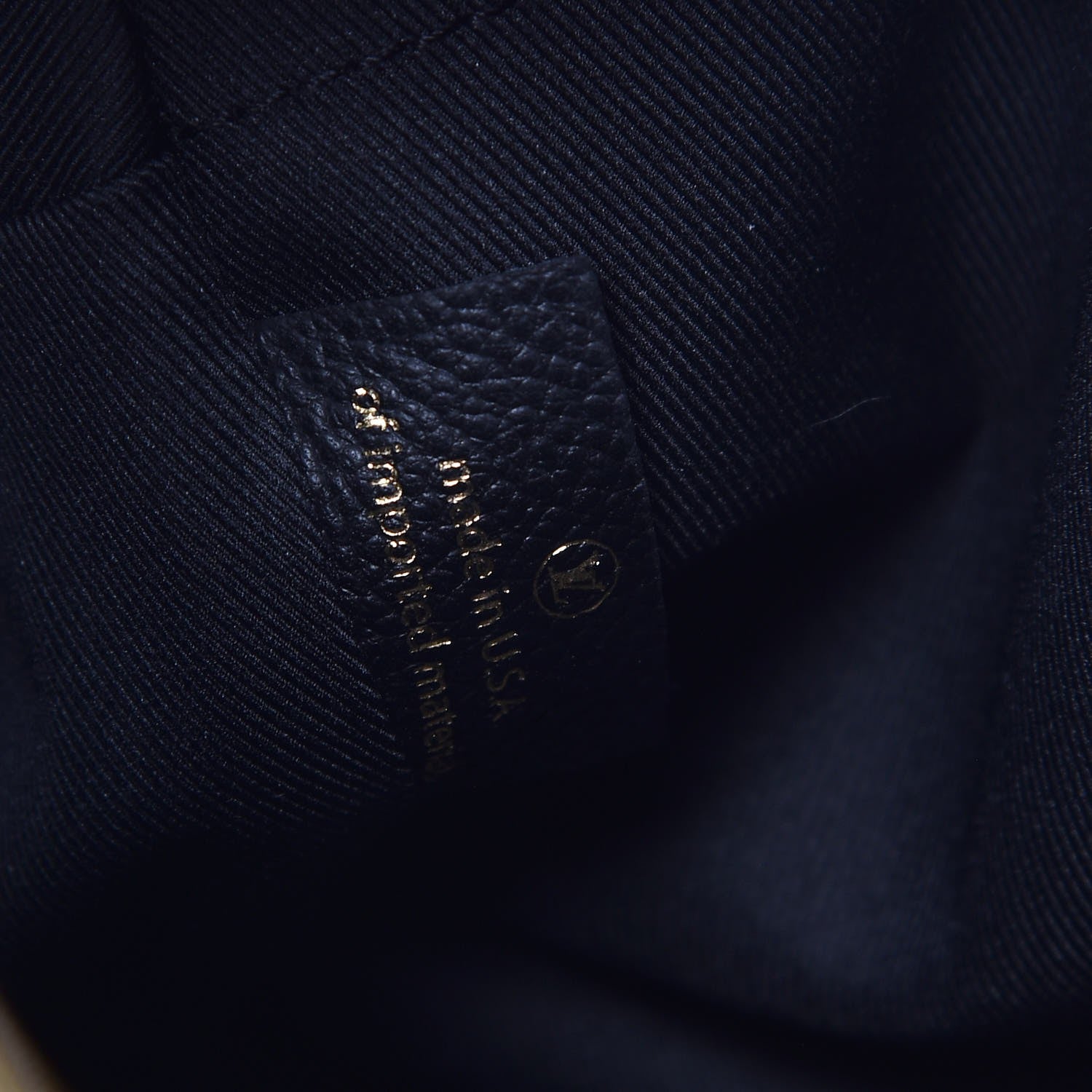 Louis Vuitton Empreinte Ponthieu PM Black 8 of 9