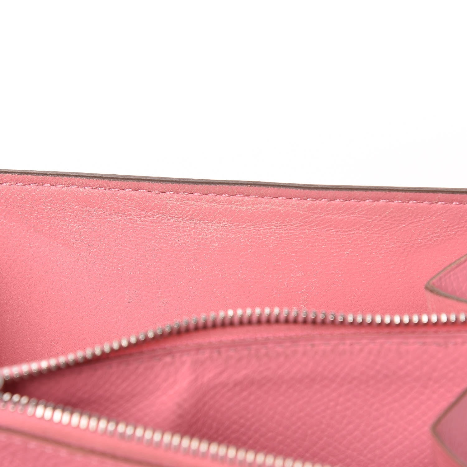 Hermes Epsom Constance Short Wallet Rose Confetti 14 of 24