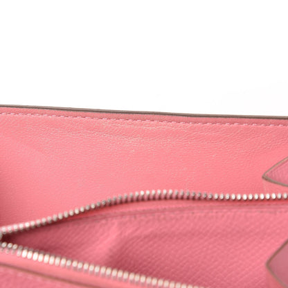Hermes Epsom Constance Short Wallet Rose Confetti 14 of 24