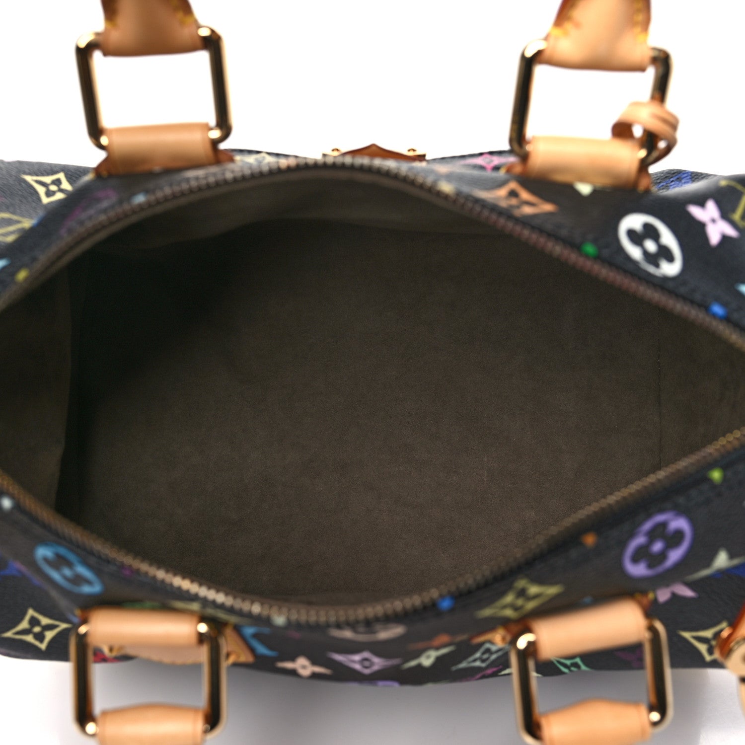 Louis Vuitton Monogram Multicolor Speedy 30 Black 5 of 10