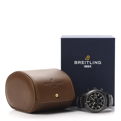 Breitling DLC Coated Stainless Steel Calfskin 43mm Navitimer 8 Chronograph Automatic Watch Black M13314 9 of 9