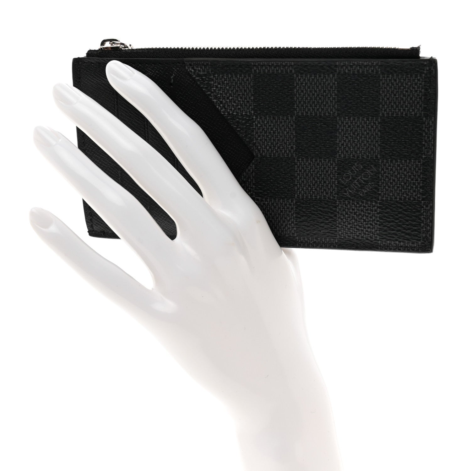 Louis Vuitton Damier Graphite Coin Card Holder 2 of 12