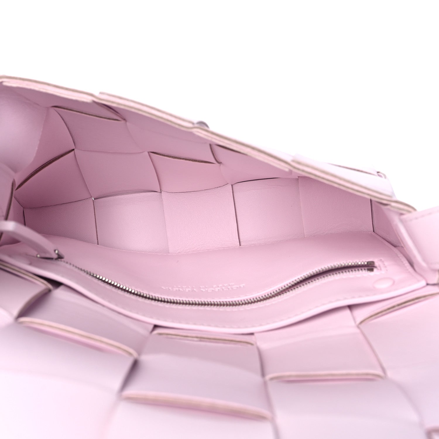 Bottega Veneta Lambskin Maxi Intrecciato Cassette Crossbody Bag Bliss Washed 5 of 8