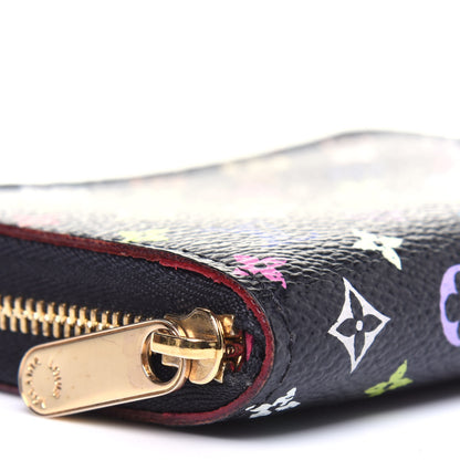 Louis Vuitton Monogram Multicolor Zippy Coin Purse Black Grenade 7 of 12