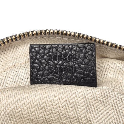 Gucci Pebbled Calfskin Small Soho Disco Bag Black 7 of 7