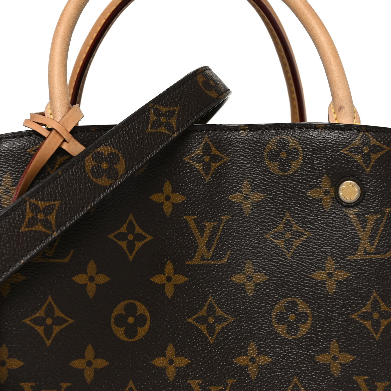 Louis Vuitton Monogram Montaigne MM 7 of 9