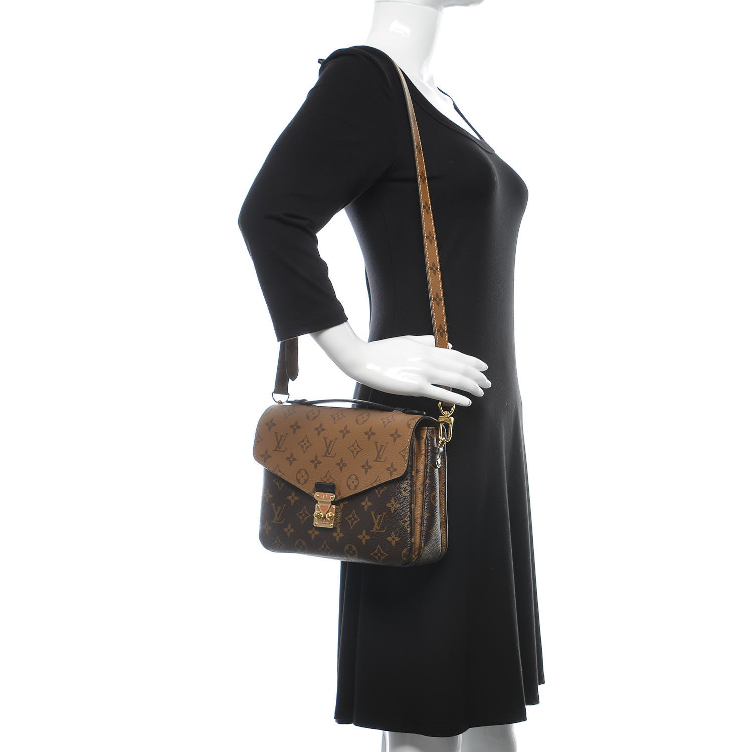 Louis Vuitton Reverse Monogram Pochette Metis 2 of 10