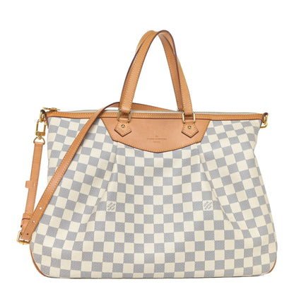 Louis Vuitton Damier Azur Siracusa GM 1 of 16