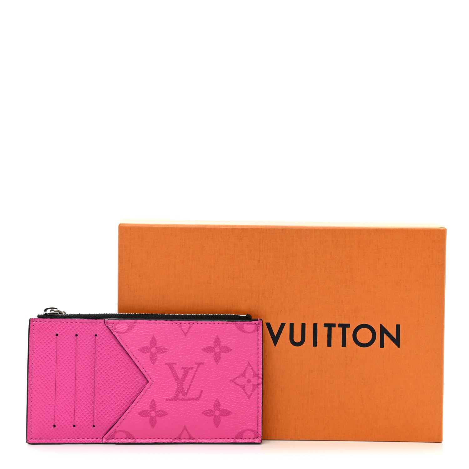 Louis Vuitton Taigarama Coin Card Holder Fuchsia 8 of 8