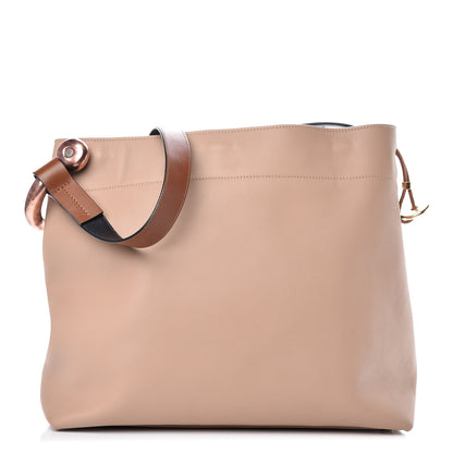 Tom Ford Calfskin Fisherman Hook Drawstring Hobo Bag Blush Nude 1 of 12
