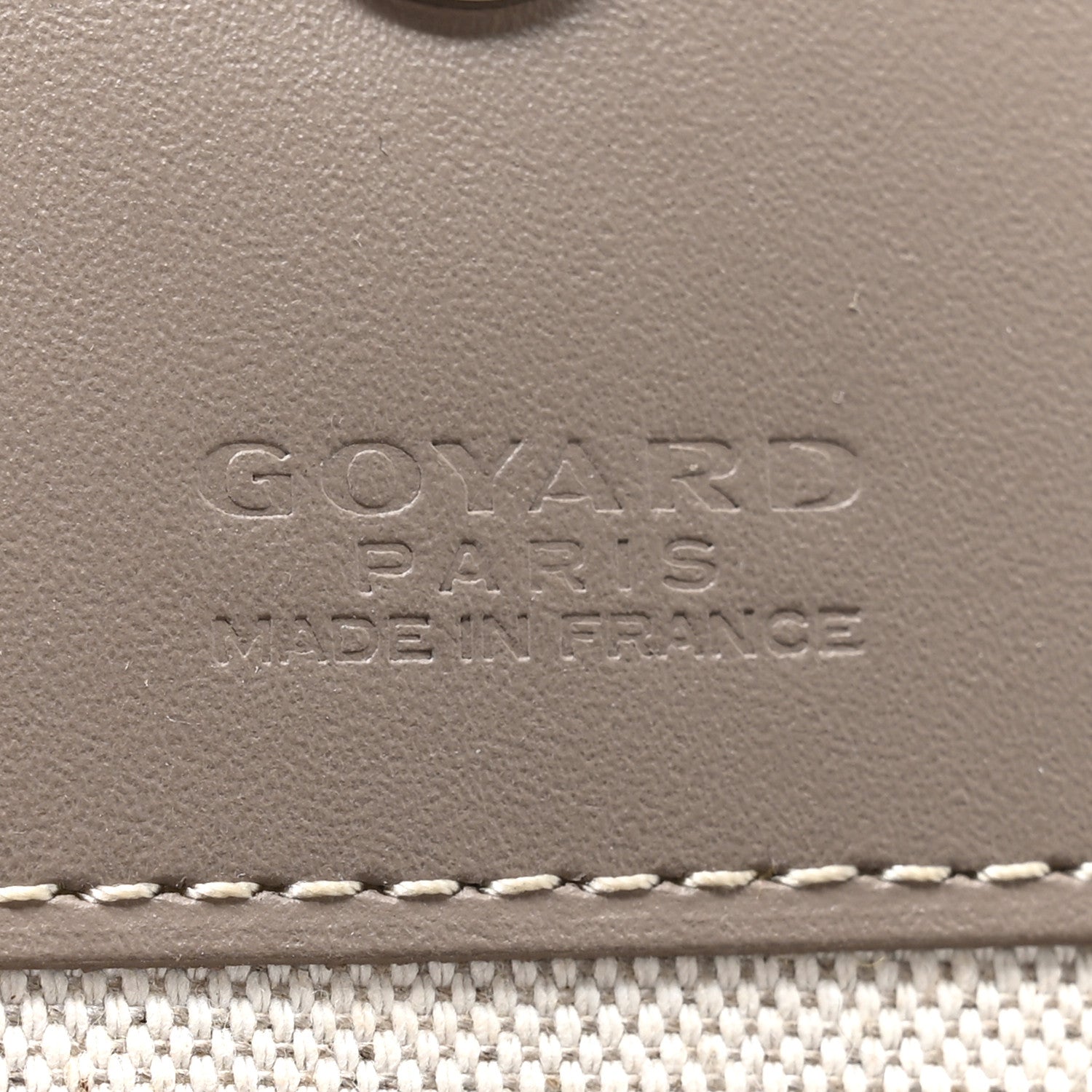 Goyard Goyardine Net Aligre Tote Grege 6 of 9