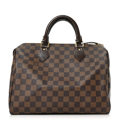Louis Vuitton Damier Ebene Speedy 30 1 of 11