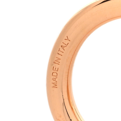 Hermes Permabrass Mors Torsade Scarf Ring 90 Rose Gold 3 of 4