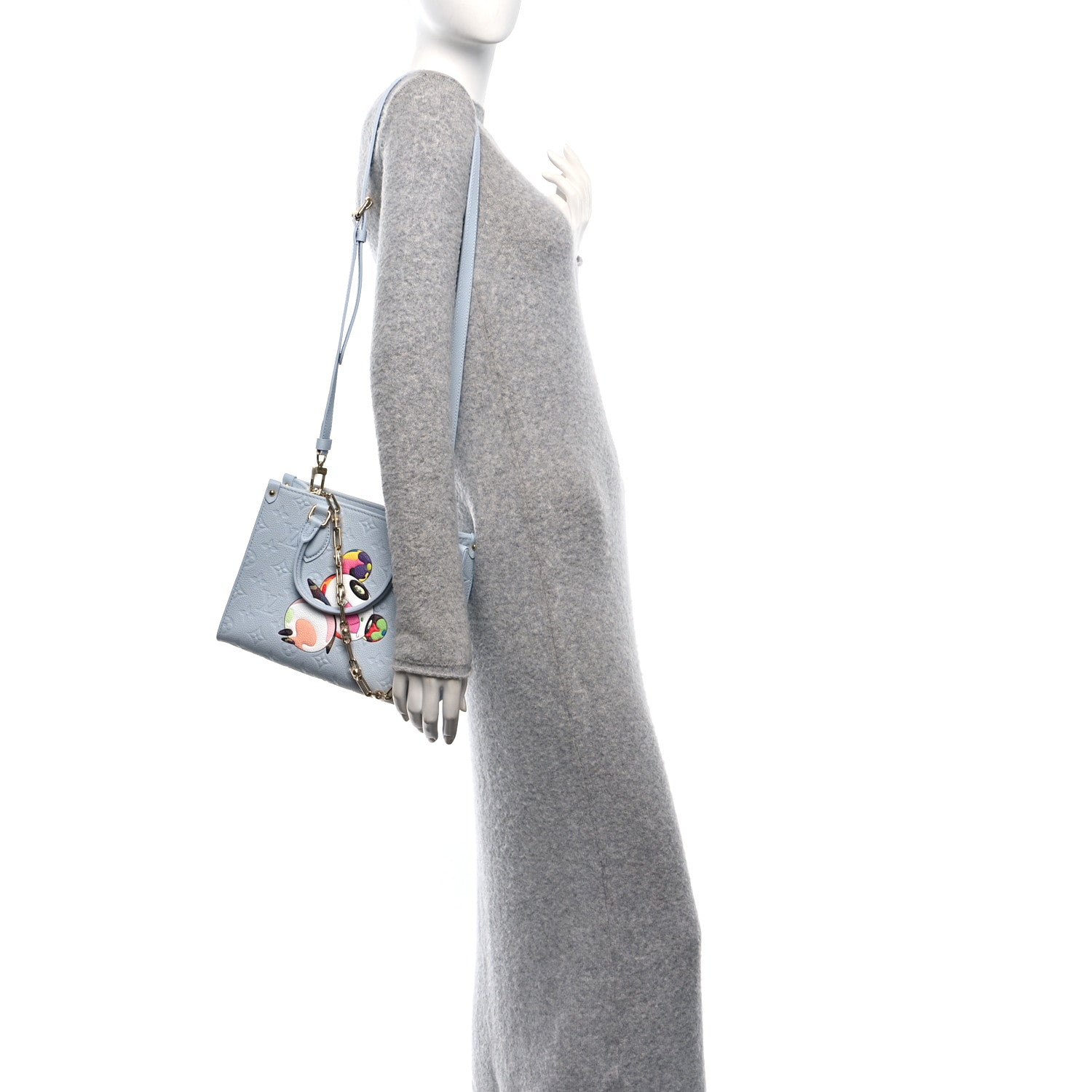 Louis Vuitton LV X TM Empreinte Monogram Superflat Onthego PM Washed Blue 2 of 9