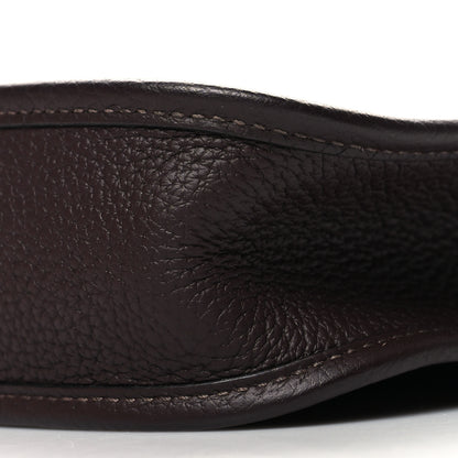 Hermes Taurillon Clemence Flipperball Sangle Evelyne TPM Rouge Sellier Caramel Nata Gold 10 of 10