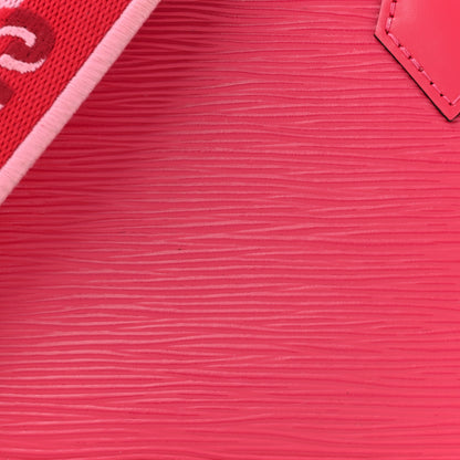 Louis Vuitton Epi Jacquard Alma BB Rose Pondicherry 7 of 12