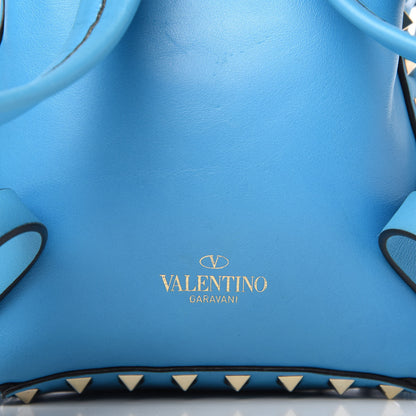 Valentino Garavani Calfskin Mini Rockstud Backpack Parrot 9 of 11