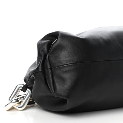 Bottega Veneta Calfskin The Pouch Chain Black 7 of 8