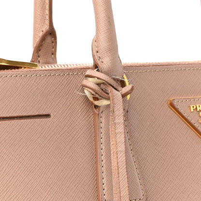 Prada Saffiano Medium Galleria Double Zip Tote Cammeo 10 of 11